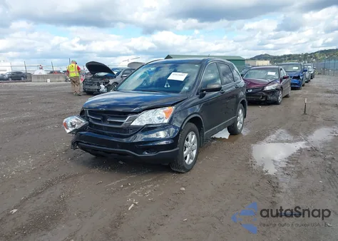 2011 Honda Cr-V Se из США, поврежденный, VIN 5J6RE4H40BL088860